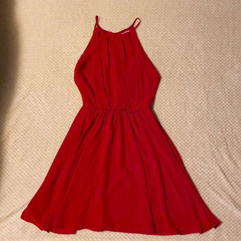 Lush red dress